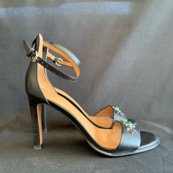 Coach Semi Matte Calf Saddle Indi Heels CA - Picture 4 of 7